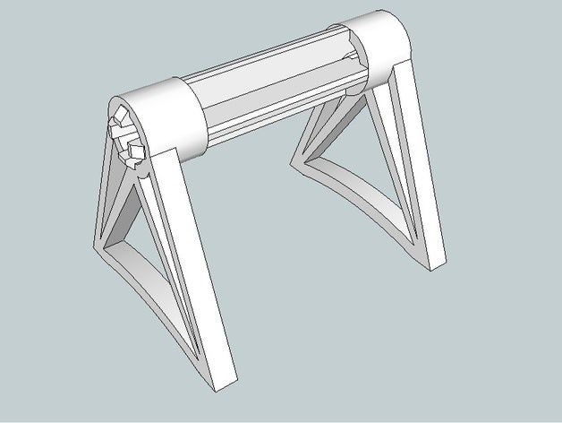stand en plastique de petites bobines 3d l'imprimante accessoires 3D print model - Mito3D