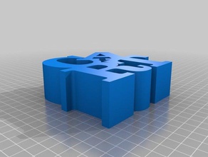 1 carter heykeller özelleştirilmiş 3d print model - Mito3D