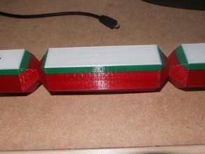 öffnen-in der Lage cracker Spiele box Weihnachten Geschenk 3d print model - Mito3D