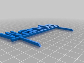 wanda 001 Zeichen logos angepasst 3d print model - Mito3D