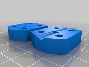 coupling 5-4 3d printer parts customized 3d print model - Mito3D