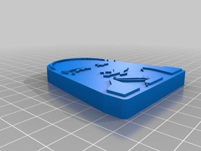 la mia foto i segni loghi personalizzato 3d print model - Mito3D