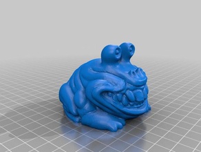 grenouille ami remix jouet jeu accessoires amusant monstre 3d print model - Mito3D