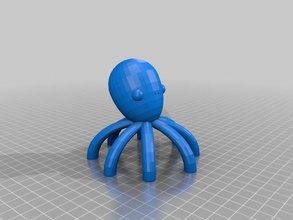 rubys octopus other 3d print model - Mito3D