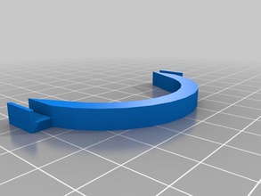 hta guía de cable otros climatizada construcción plataforma actualización parte sketchup útil 3d print model - Mito3D