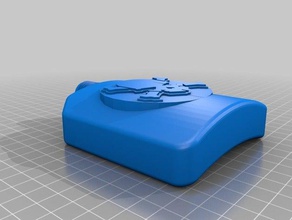 phlask remix kafatası flask kaplar 3d print model - Mito3D