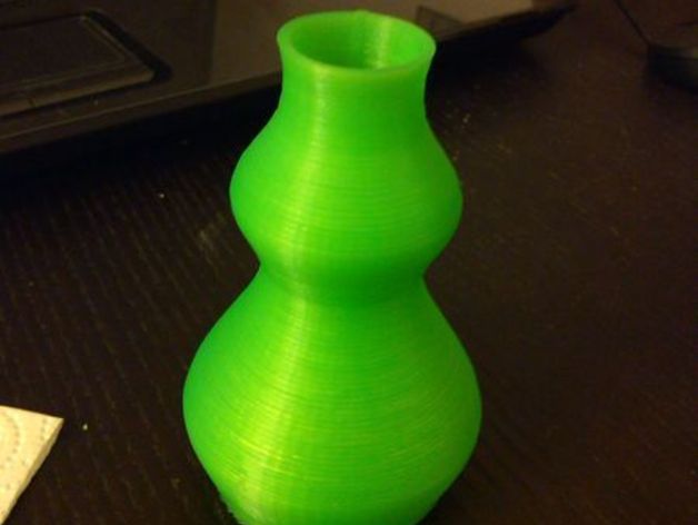 bustier vase decor inkscape openscad 3D print model - Mito3D