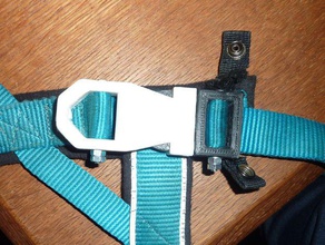 Schnalle clip abnehmbare Achse schnappverschluss mit tauschbarer achse - Ersatz Teile 3d print model - Mito3D
