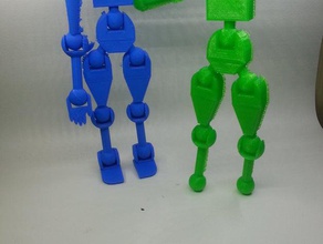 marwen ver1 modelos figura de ação articulada bola soquete aprendizagem 3d print model - Mito3D