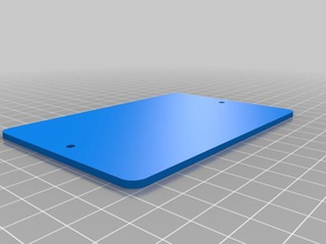 finestra di progetto altri openscad 3d print model - Mito3D