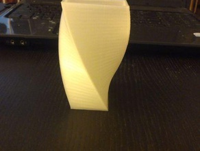 sky scraper vaso arredamento openscad 3d print model - Mito3D