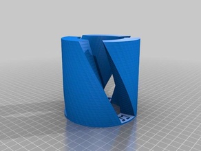 trinity vazo dekor ınkscape openscad 3d print model - Mito3D