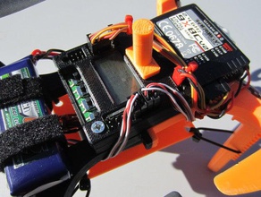 micro h-quad angle réglable anti-jello caméra mobius monter de petites imprimantes rc des véhicules quadricoptère radio contrôle 3d print model - Mito3D