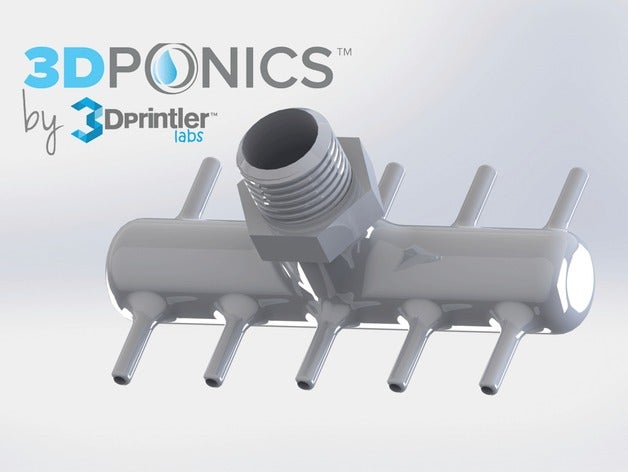 pompa 3dponics dikey bahçe bağlayıcı açık parçası 3dprintler 3d bağlantı baskı yazıcı scan aeroponics aquaponics canada connectors diy form1 gardening gardens grow growing hydroponics montreal new york ontario kaynak ottawa san francisco kök toronto ultimaker yükseltme kentsel su hortum bağlantısı 3D print model - Mito3D