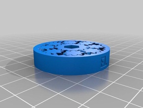 my customized gear bearing 8 parts 3d print model - Mito3D