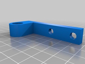 mi personalizados paramétrico inodoro asiento más bajo el soporte de la bisagra cuarto baño 3d print model - Mito3D