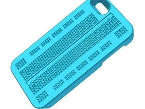 iphone5s solderless breadboard case 3d printers 3d print model - Mito3D