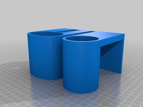 cart add-on organization knoxmakers knoxville knox makers 3d print model - Mito3D