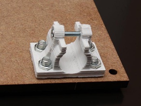 modifizierte y-Schlitten maximale Distanz lm8uu 3d Drucker Teile print-Bett 3d print model - Mito3D