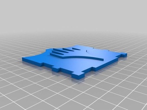 planeswalker simbolo deck box piastra frontale giochi personalizzato 3d print model - Mito3D