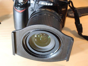 suporte do filtro de soldagem vidro densidade neutra (nd fotografia nikon 18-10518-135 câmera dslr lente 3d print model - Mito3D