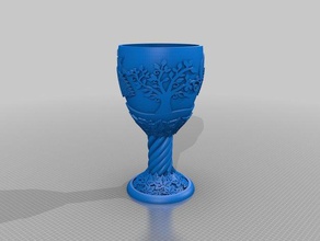 stark family cup kitchen dining gameofthrones goblet got 3d print model - Mito3D