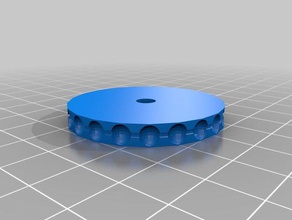 perlina catena di ingranaggi parti openscad parametrico 3d print model - Mito3D