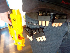 nerf freccette cartuccia a nastro giocattolo gioco accessori di munizioni la schiuma pistola 3d print model - Mito3D