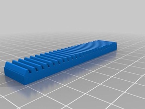 mon personnalisés lego crémaillère la construction jouets 3d print model - Mito3D