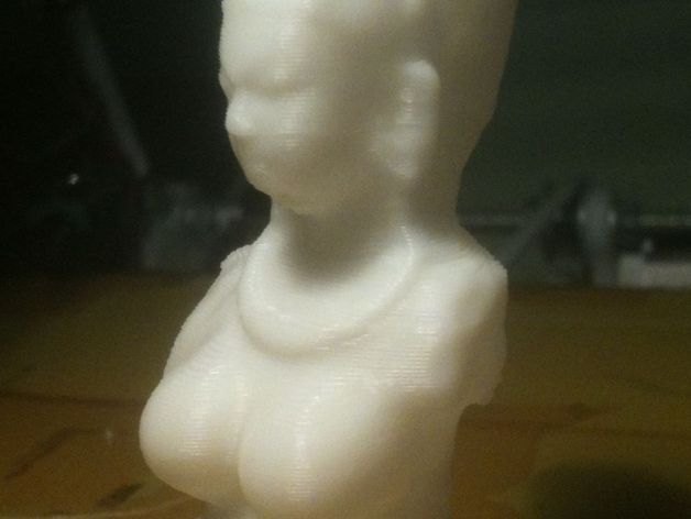 bust femal deity derivate sculptures woman 3D print model - Mito3D