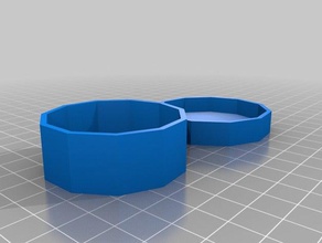 box 11 sides containers customized 3d print model - Mito3D