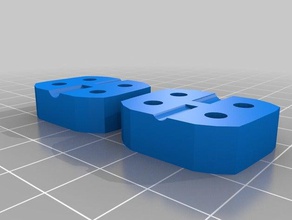 meine angepasste parametrische Wellenkupplung 3d Drucker Teile 3d print model - Mito3D