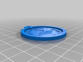 vall&eacutee 2 keychains customized 3d print model - Mito3D