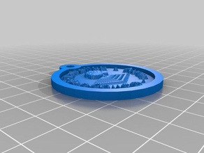 vall&eacutee keychains customized 3d print model - Mito3D