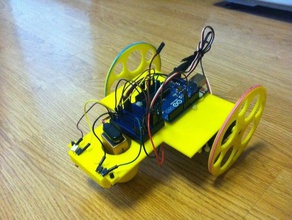 c-spot robot robotics 3d arduino openscad toy 3d print model - Mito3D
