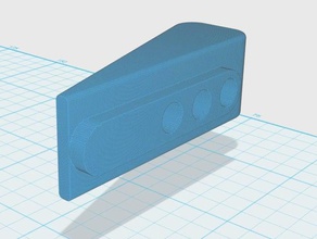 mobius-gimbal-Platte einfache brushless gimbal Kamera 3d print model - Mito3D