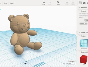 3dtinker tragen drucken tests tinkercad 3d print model - Mito3D