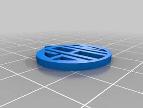 sergio monogram pendant gioielli personalizzato 3d print model - Mito3D