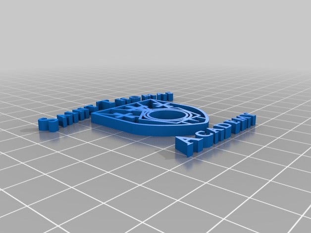 santo tomás de cresta la academia signos logotipos los cadetes sta 3D print model - Mito3D