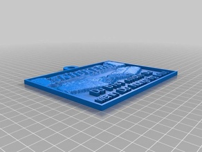 snickers du bist nicht 2d art personnalisé 3d print model - Mito3D