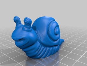 lumaca animali 3d print model - Mito3D