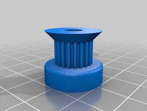 rostock max pulleys 2 3d printer parts customized 3d print model - Mito3D