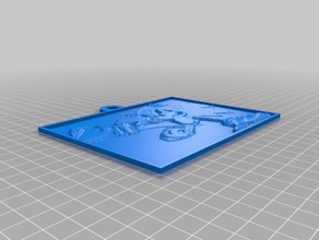 sonic hedgehog lithopane 2d art personalizzato 3d print model - Mito3D