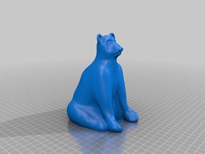 urso polar animais inverno 3d print model - Mito3D