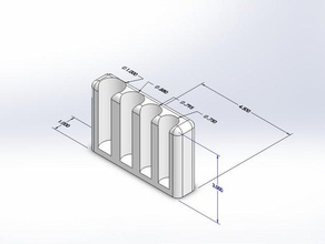 us-Münze holderorganizer - Organisation 3d Haushalt Modell Drucker 3d print model - Mito3D
