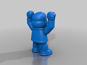 gian i giocattoli giochi dir dorae doraemon 3d print model - Mito3D