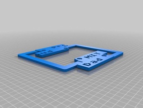 mit license plate border signs logos customized 3d print model - Mito3D