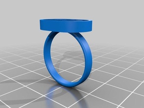 ring love rings customized 3d print model - Mito3D