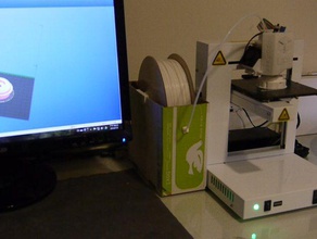 mais verde 608zz rolamento com base spool titular 3d a impressora os acessórios filamento de stand 3d print model - Mito3D