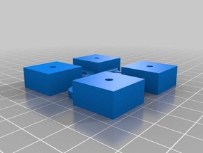 pegboard adaptor office 3d print model - Mito3D